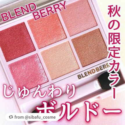 オーラクリエイション/BLEND BERRY/アイシャドウパレットを使ったクチコミ(1枚目)