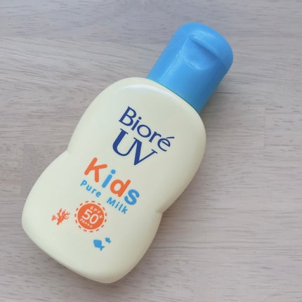 ビオレUV キッズピュアミルク/ビオレ/日焼け止めミルクを使ったクチコミ(1枚目)