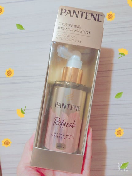 パンテーン スカルプ&ヘア リフレッシングミストのクチコミ「前回、気になっていた商品
スカルプ&ヘアー リフレッシングミスト 購入しました💘✨
見つけた.....」(1枚目)