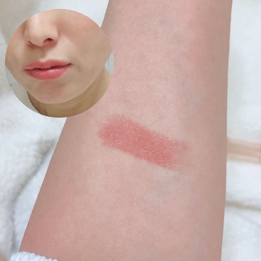 ムードグロウリップスティック 01 クリームサンド/dasique/口紅を使ったクチコミ（2枚目）