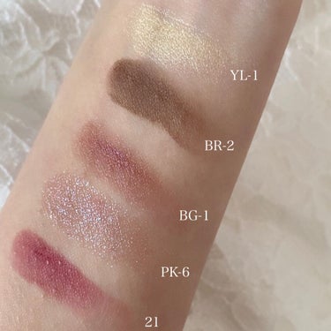 UR GLAM　POWDER EYESHADOW/U R GLAM/単色アイシャドウを使ったクチコミ（3枚目）