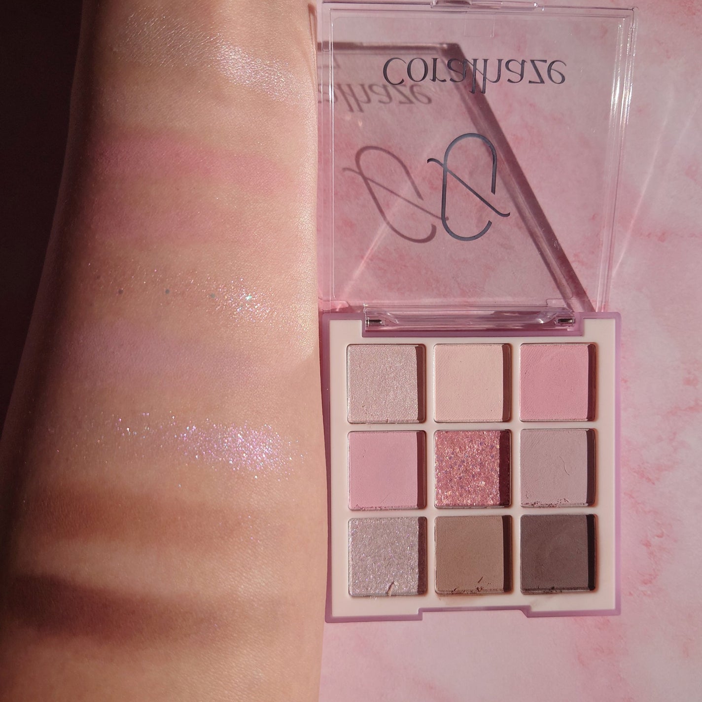 ムードブレンディングシャドウパレット/Coralhaze/アイシャドウパレットを使ったクチコミ(7枚目)