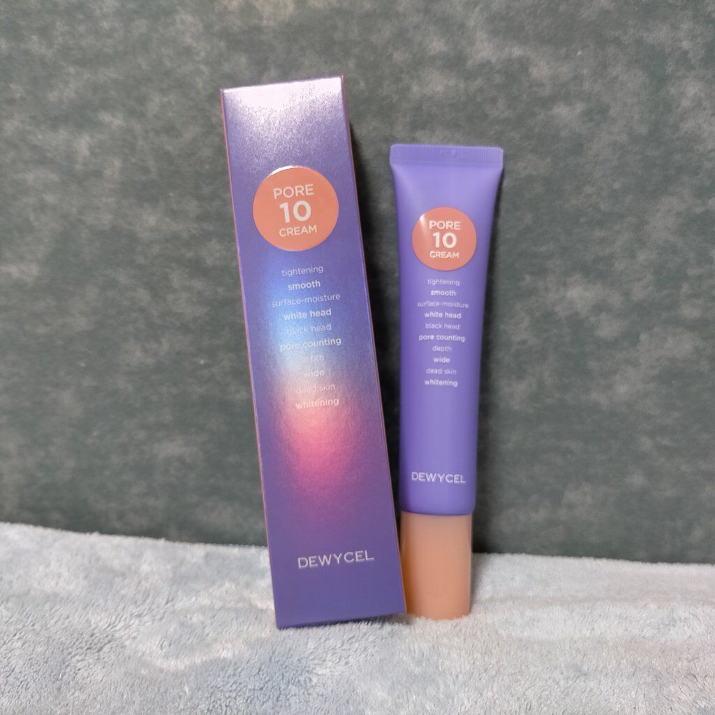 ポアーテンクリーム/DEWYCEL/化粧下地を使ったクチコミ（1枚目）