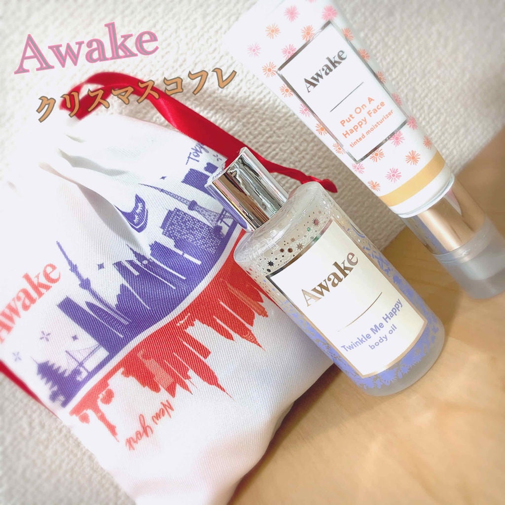 プットオンアハッピーフェイス ティンティド モイスチュアライザー/Awake/CCクリームを使ったクチコミ(1枚目)