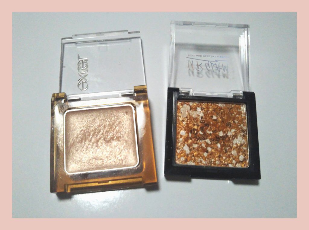 UR GLAM　MARBLE EYESHADOW 01/U R GLAM/単色アイシャドウを使ったクチコミ（2枚目）