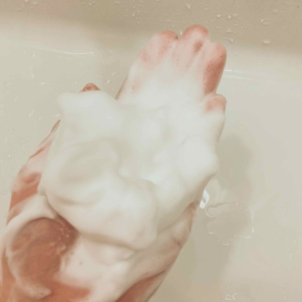 クレンジング洗顔 NA/なめらか本舗/洗顔フォームを使ったクチコミ(3枚目)