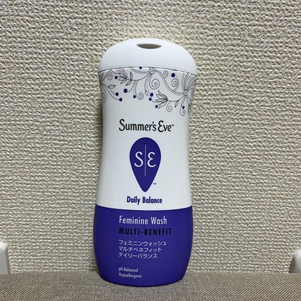フェミニンウォッシュ マルチベネフィット デイリーバランス/Summer's Eve(サマーズイブ)/デリケートゾーンケアを使ったクチコミ(1枚目)