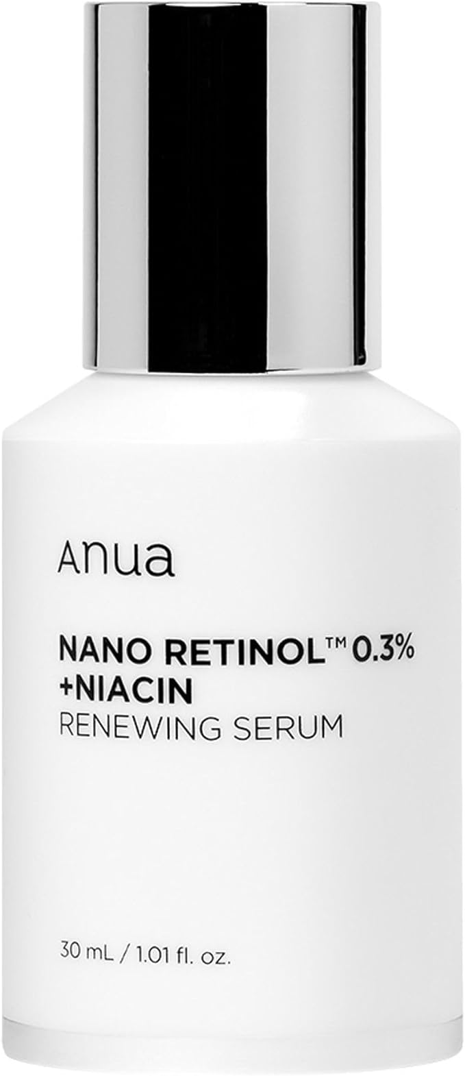 Anua レチノール0.3 ナイアシンリニューイングセラム 30ml 2本 アヌア ナノレチノール 試してみたAnua レチノール0.3 ナイアシン