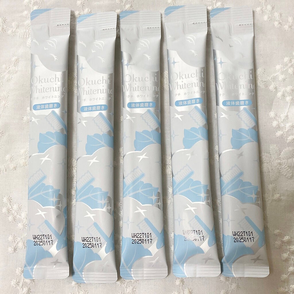 オクチホワイトニング(液体ハミガキ)/オクチシリーズ/歯磨き粉を使ったクチコミ(2枚目)