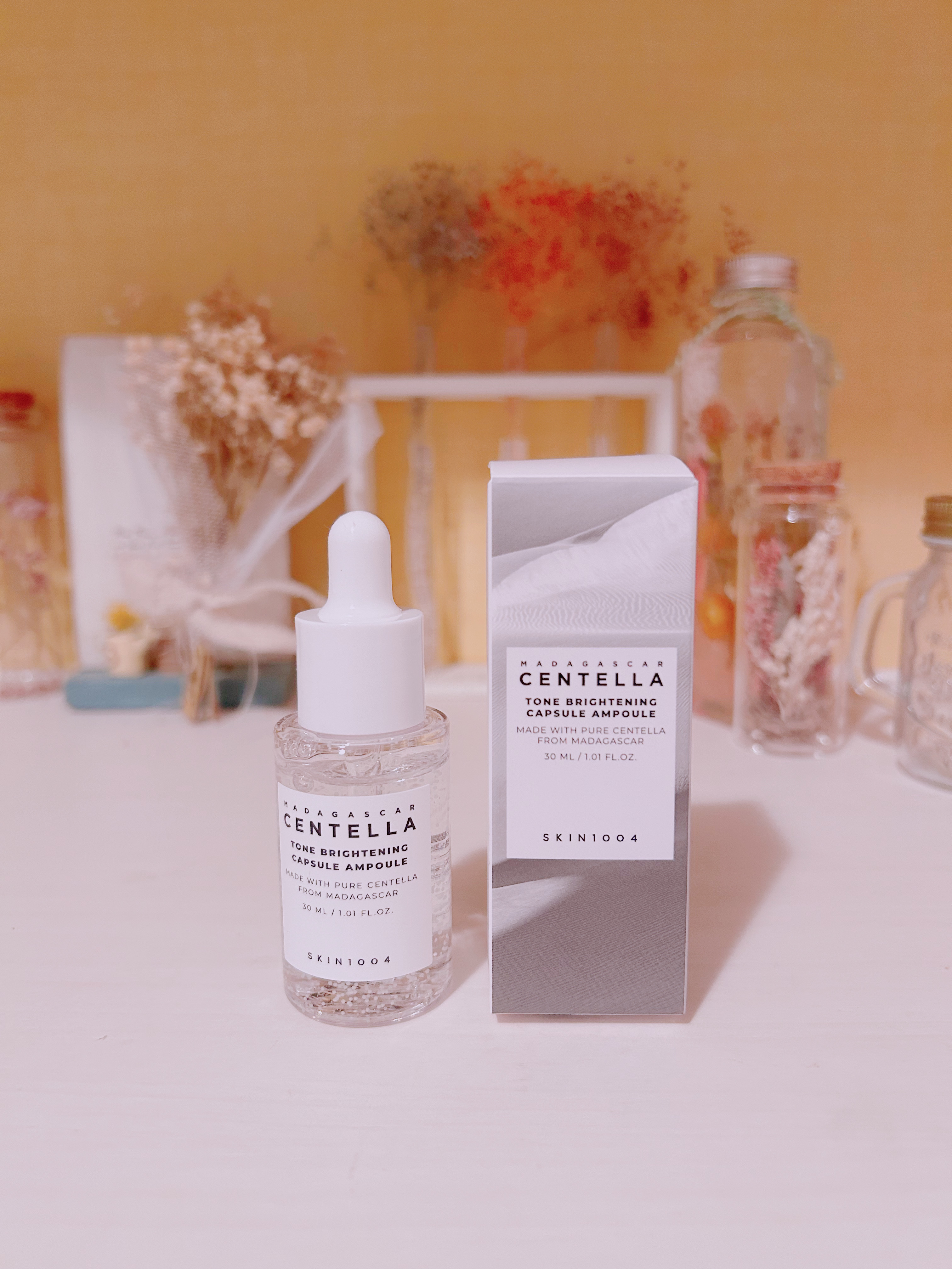 トーンブライトニング カプセルアンプル/SKIN1004/美容液を使ったクチコミ（1枚目）