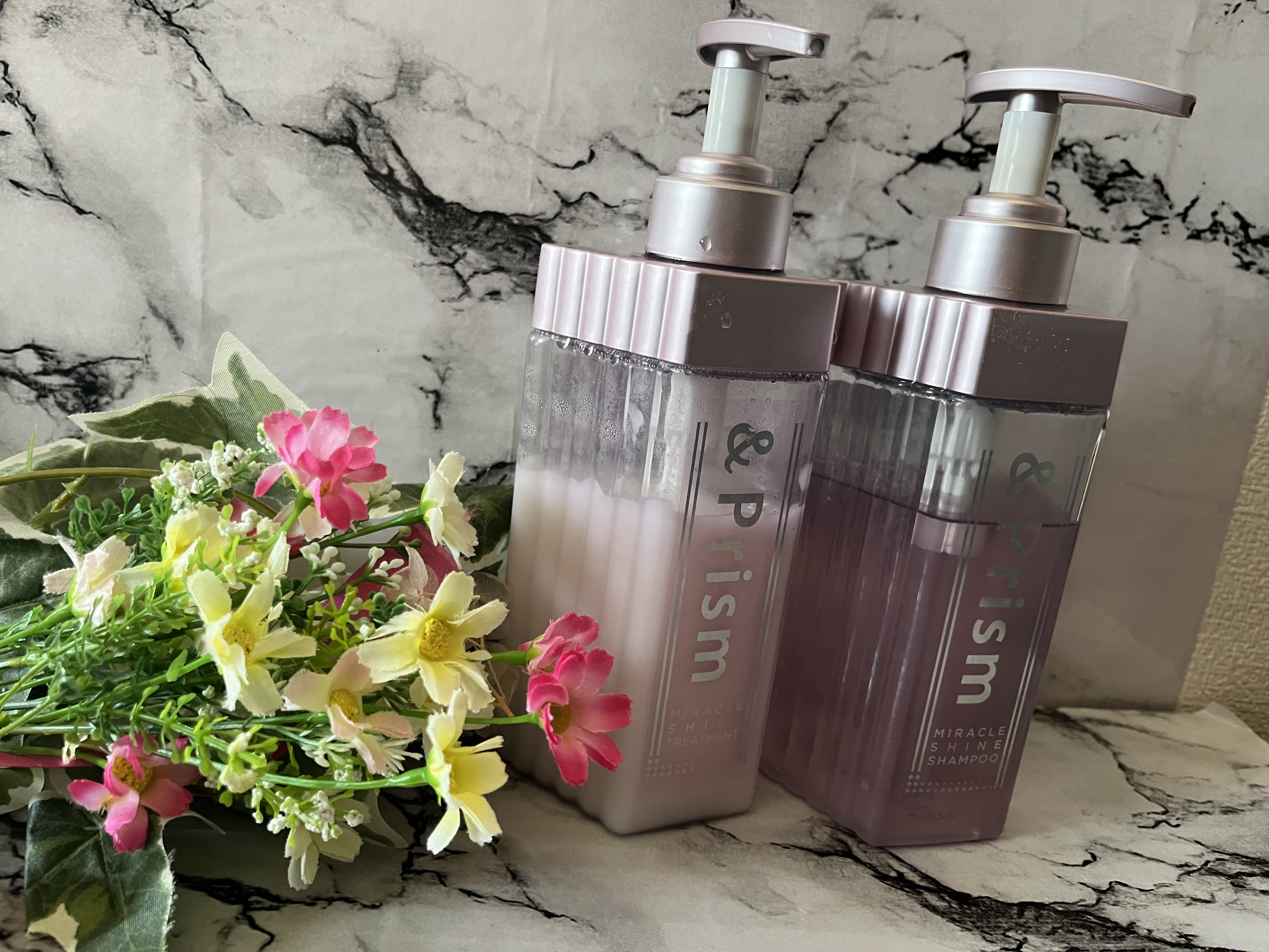 ミラクル シャイン シャンプー/ヘアトリートメント/&Prism/市販シャンプーを使ったクチコミ（1枚目）