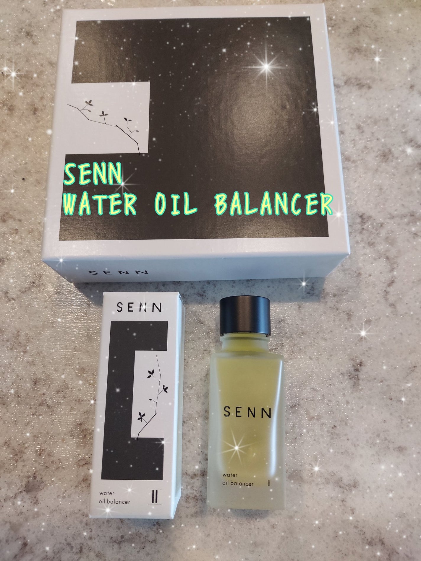 ウォーターオイルバランサー Ⅱ/SENN/美容液を使ったクチコミ(1枚目)