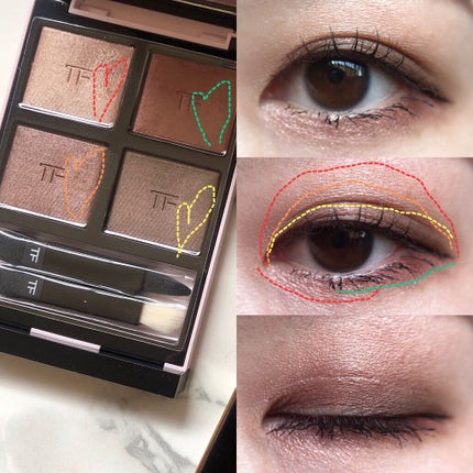 アイ カラー クォード/TOM FORD BEAUTY/アイシャドウパレットを使ったクチコミ(3枚目)