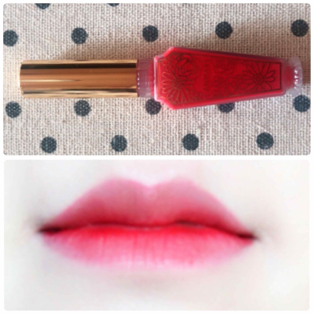 リップティントシロップ/キャンメイク/リップティントを使ったクチコミ(2枚目)