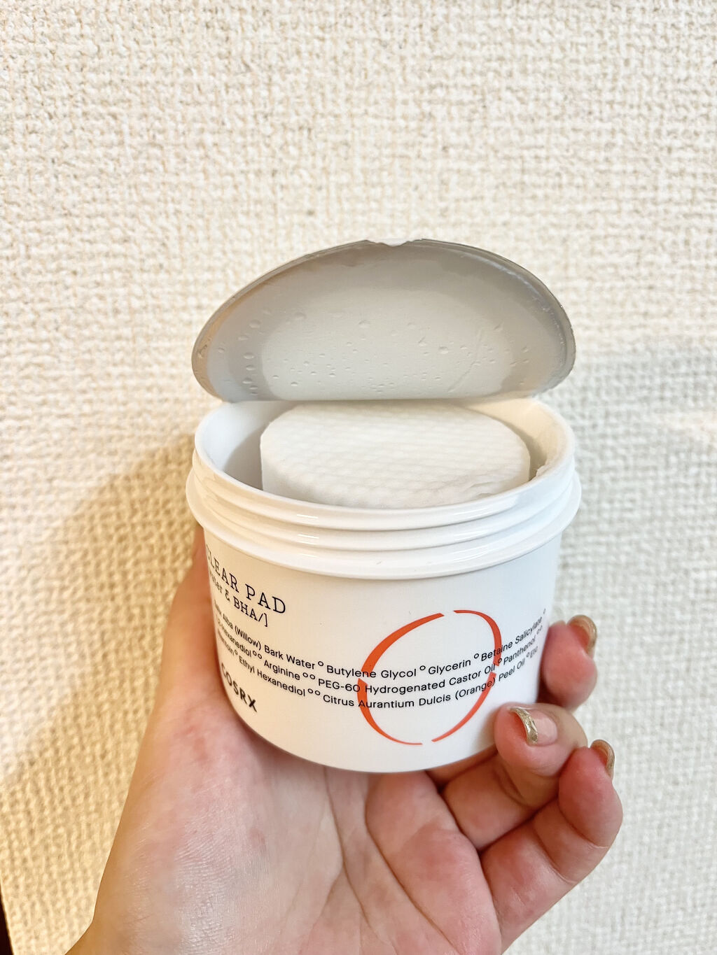 ワンステップオリジナルクリアパッド/COSRX/トナーパッドを使ったクチコミ（2枚目）