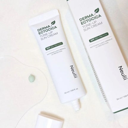 ダーマエクトシカトーンアップサンクリーム/Neulii/日焼け止めクリームを使ったクチコミ(1枚目)