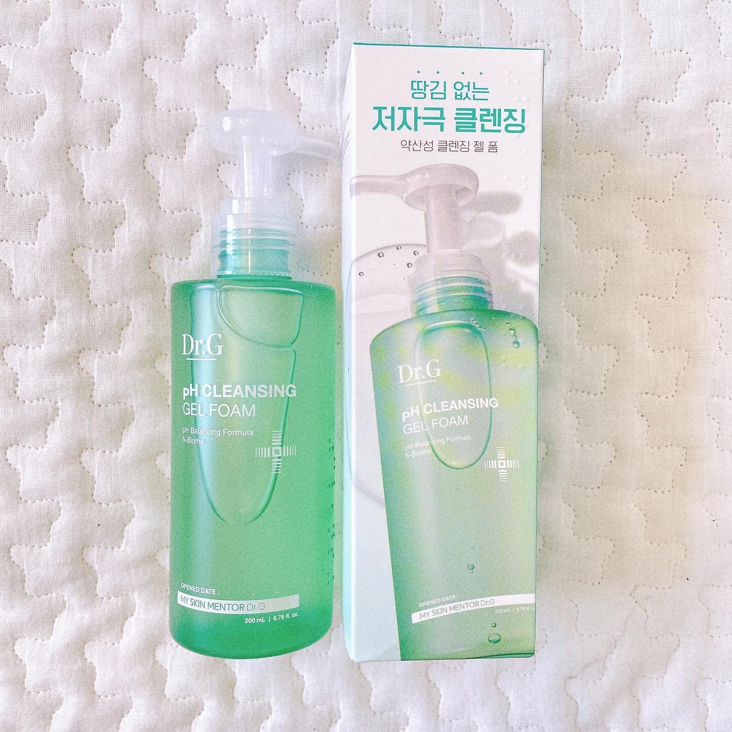 弱酸性クレンジングジェルフォーム/Dr.G/その他洗顔料を使ったクチコミ（1枚目）