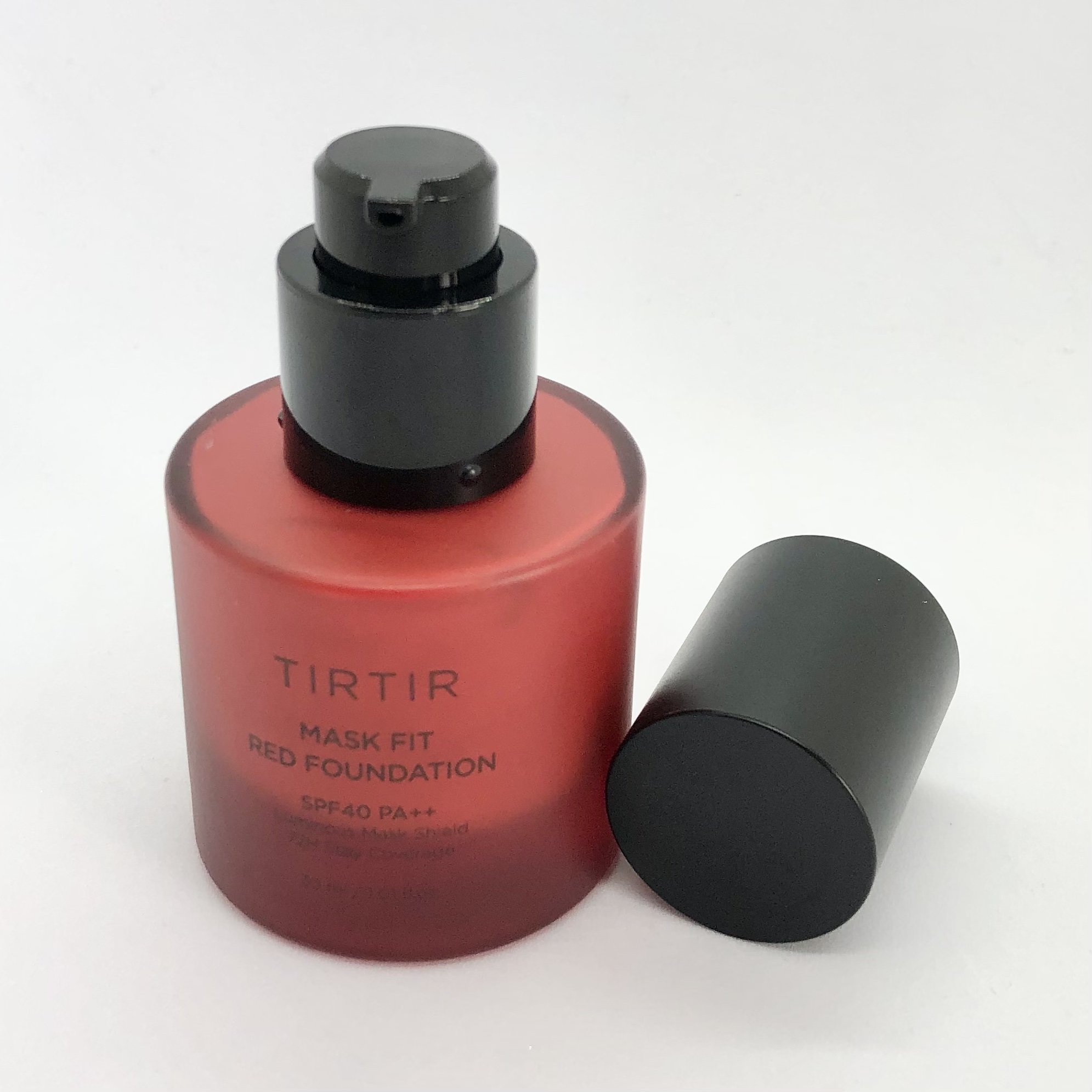 マスクフィットレッドファンデーション 21N アイボリー(IVORY)/TIRTIR(ティルティル)/リキッドファンデーションを使ったクチコミ（3枚目）