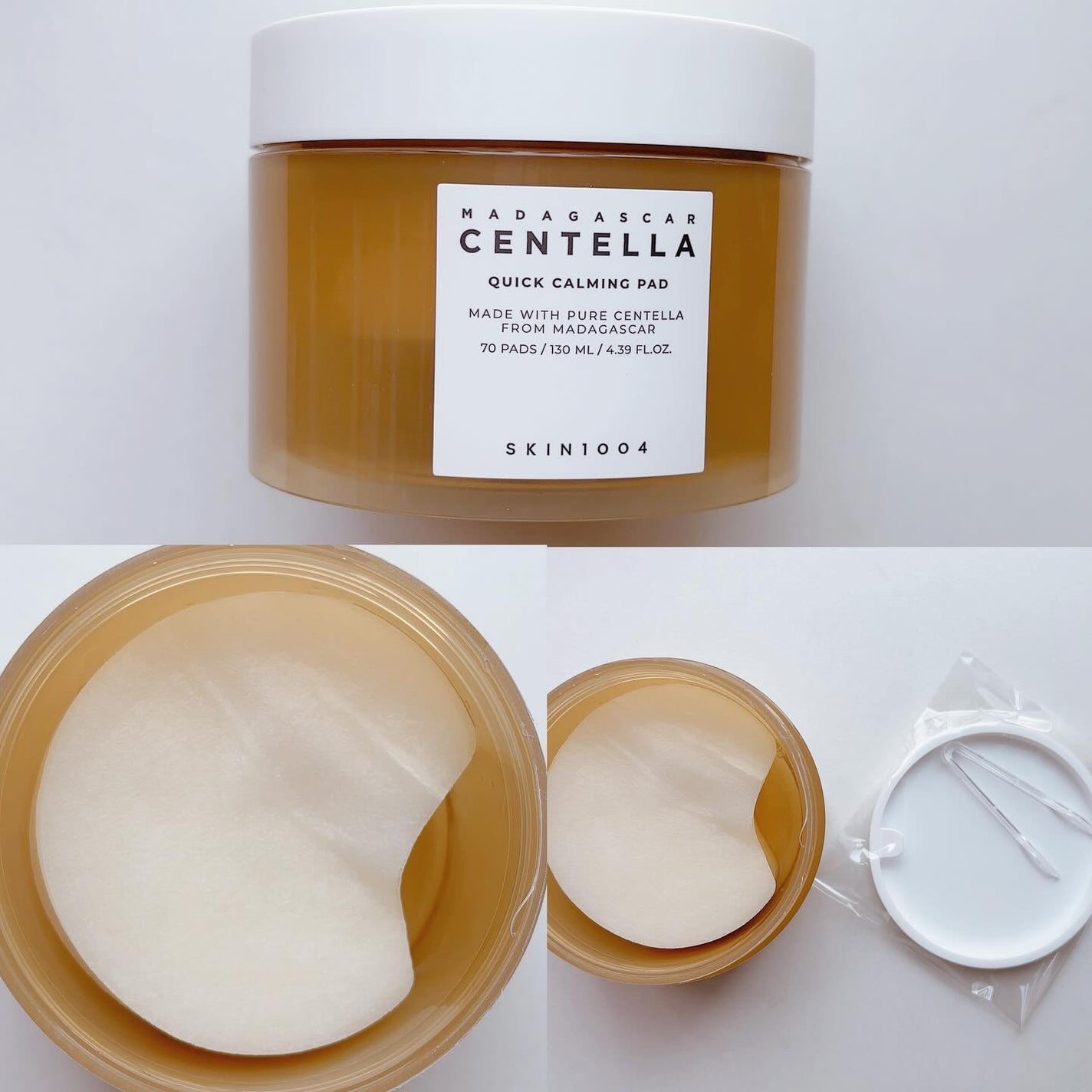 センテラ クイックカーミングパッド/SKIN1004/トナーパッドを使ったクチコミ(2枚目)