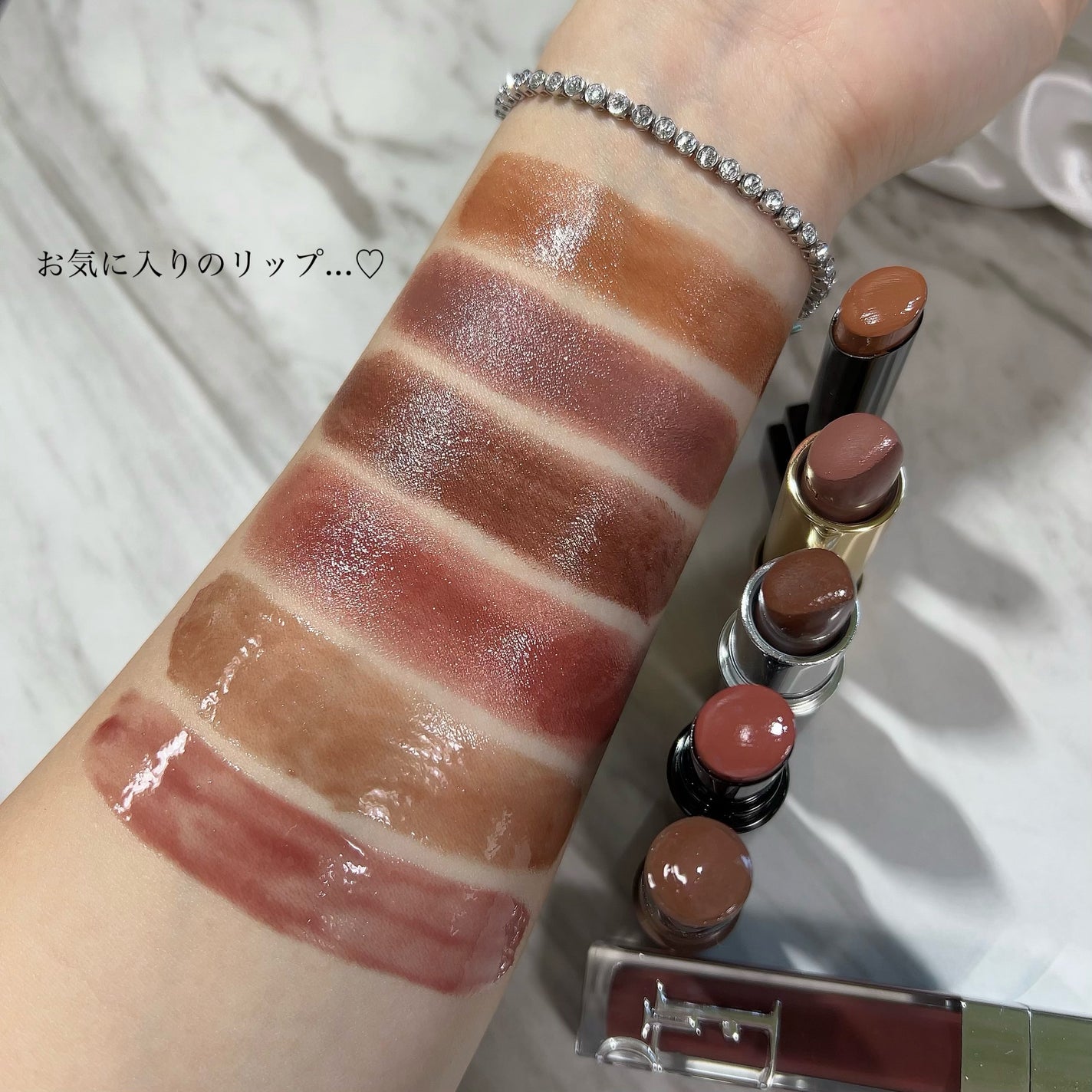 グッチ ルージュ ア レーヴル サタン/GUCCI beauty/口紅を使ったクチコミ(1枚目)