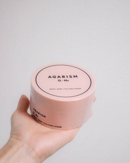 Q+Me スウィート ボム タラソ スクラブ/AGARISM/バスト・ヒップケアを使ったクチコミ(5枚目)