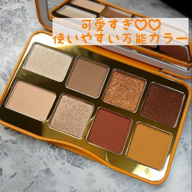 ホット バタード ラム ミニ アイシャドウ パレット/Too Faced/パウダーアイシャドウを使ったクチコミ（1枚目）