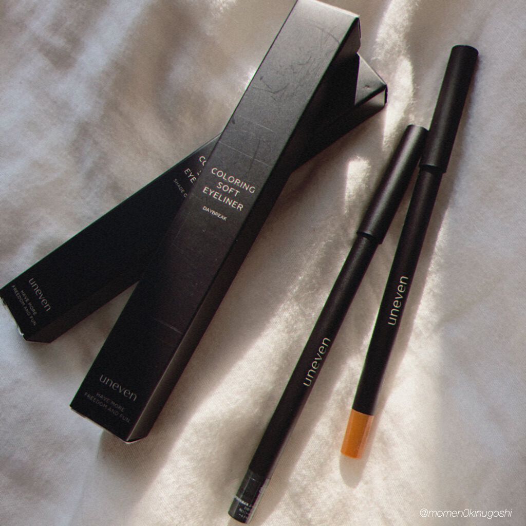 カラーリングソフトアイライナー/uneven/ペンシルアイライナーを使ったクチコミ(2枚目)