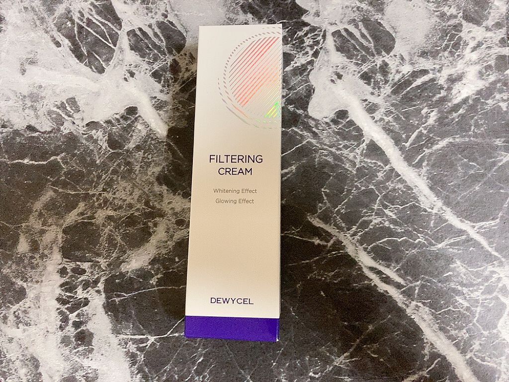 フィルタリングクリーム/DEWYCEL/日焼け止めクリームを使ったクチコミ（1枚目）