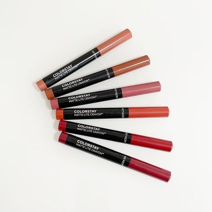 レブロン カラーステイ マット ライト クレヨン/REVLON/口紅を使ったクチコミ(1枚目)