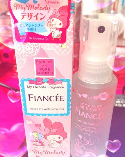 ボディミスト ピュアシャンプーの香り【パッケージリニューアル】/フィアンセ/香水(レディース)を使ったクチコミ(2枚目)