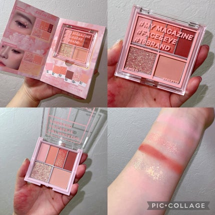 16 MY MAGAZINE/16BRAND/アイシャドウパレットを使ったクチコミ(4枚目)