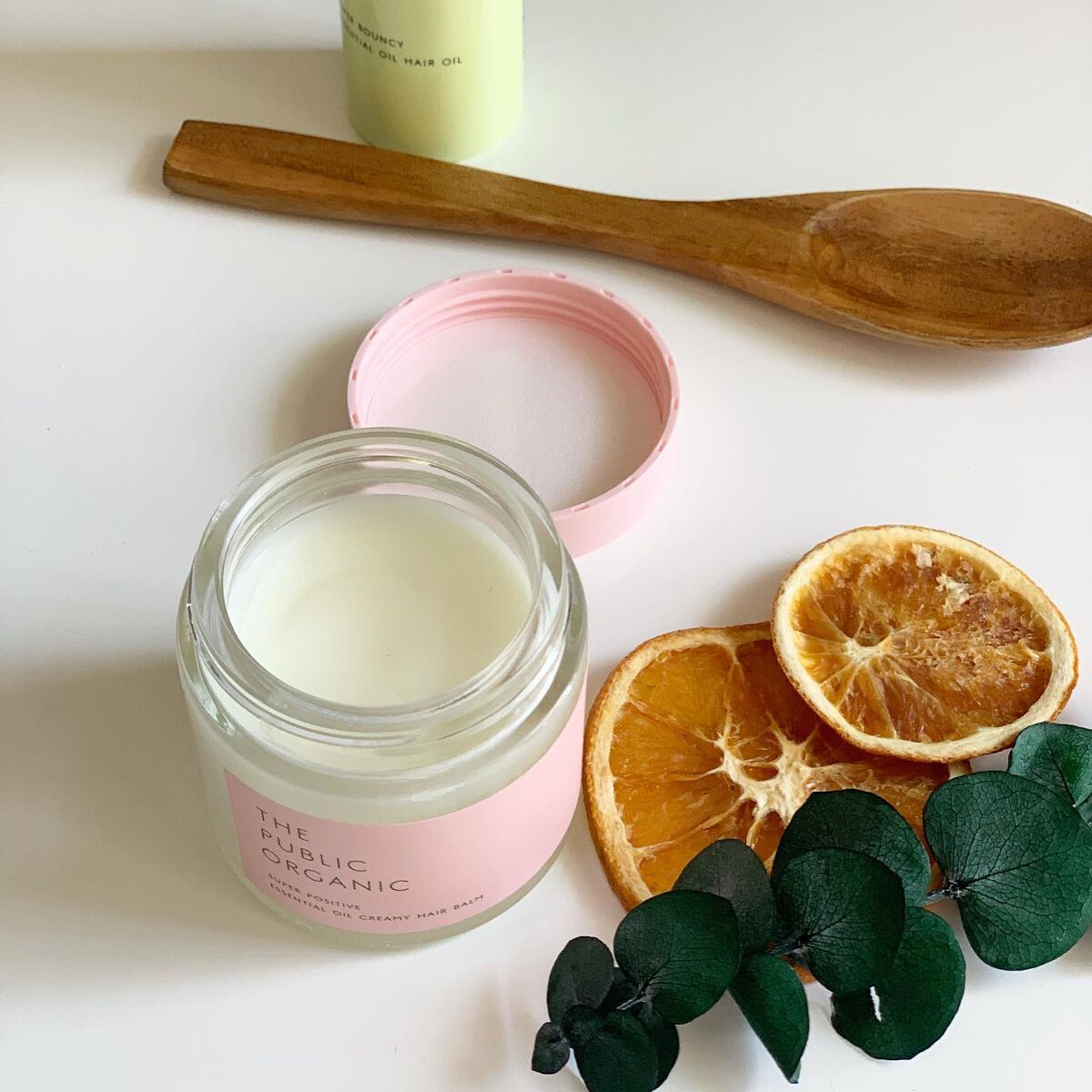 スーパーバウンシーヘアオイル/THE PUBLIC ORGANIC/ヘアオイルを使ったクチコミ（3枚目）