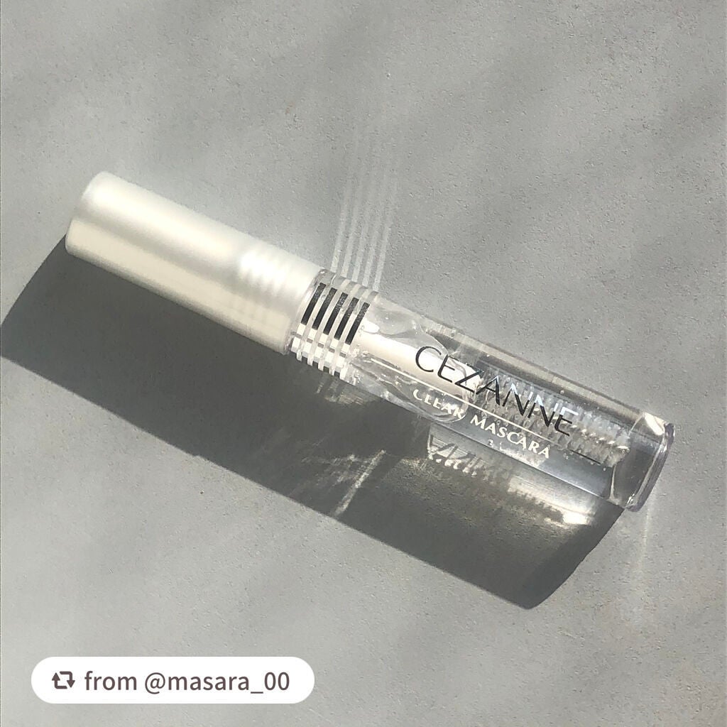 クリア マスカラR/CEZANNE/マスカラ下地を使ったクチコミ(3枚目)