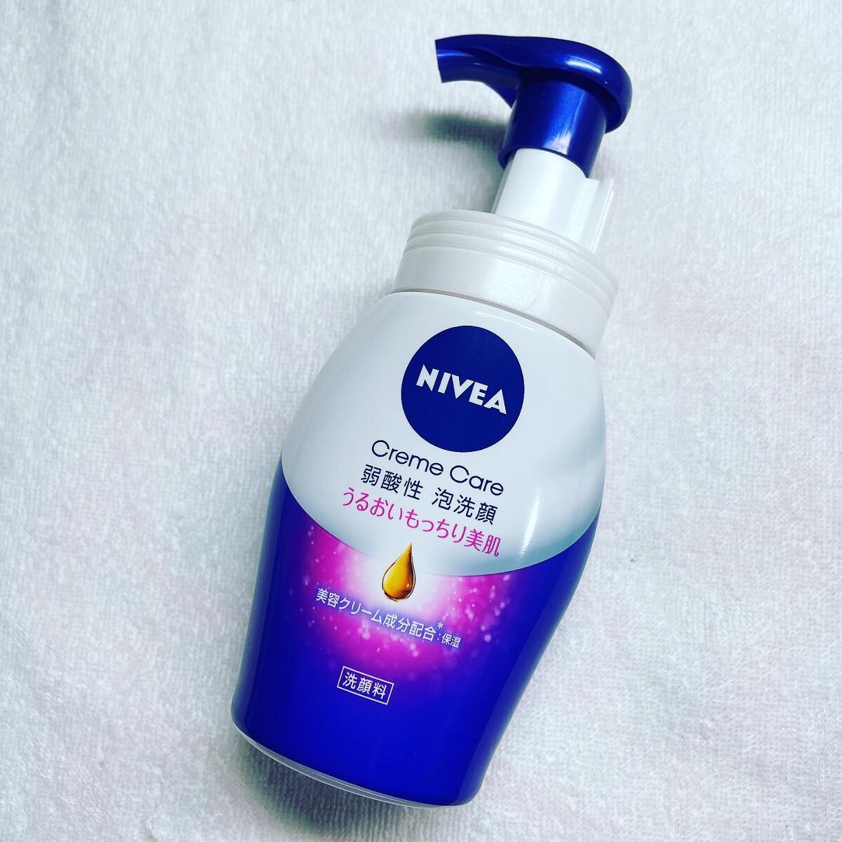 ニベア クリアビューティー弱酸性泡洗顔 もっちり美肌/ニベア/泡洗顔を使ったクチコミ(1枚目)