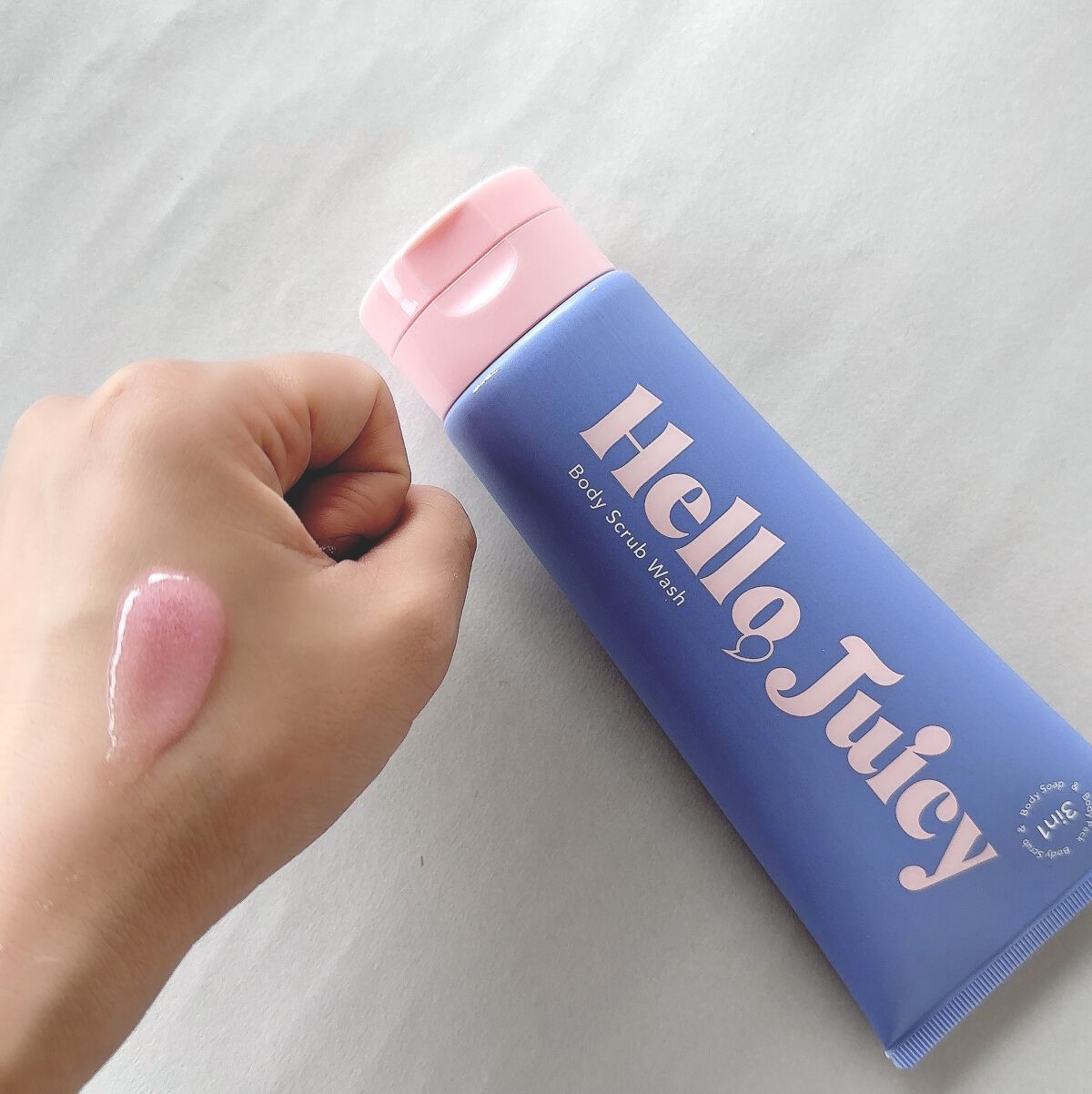 ボディスクラブウォッシュ/Hello Juicy/ボディスクラブを使ったクチコミ（1枚目）