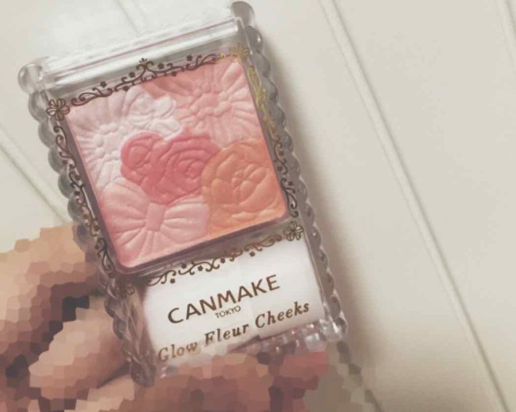 グロウフルールチークス/キャンメイク/パウダーチークを使ったクチコミ(1枚目)