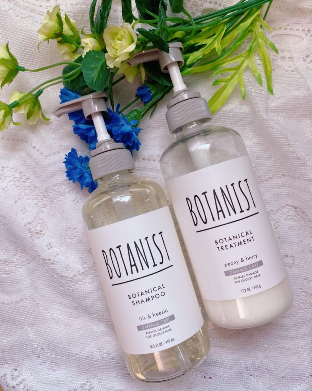 ボタニカルシャンプー／トリートメント(ダメージケア) /BOTANIST/シャンプー・コンディショナーを使ったクチコミ（1枚目）