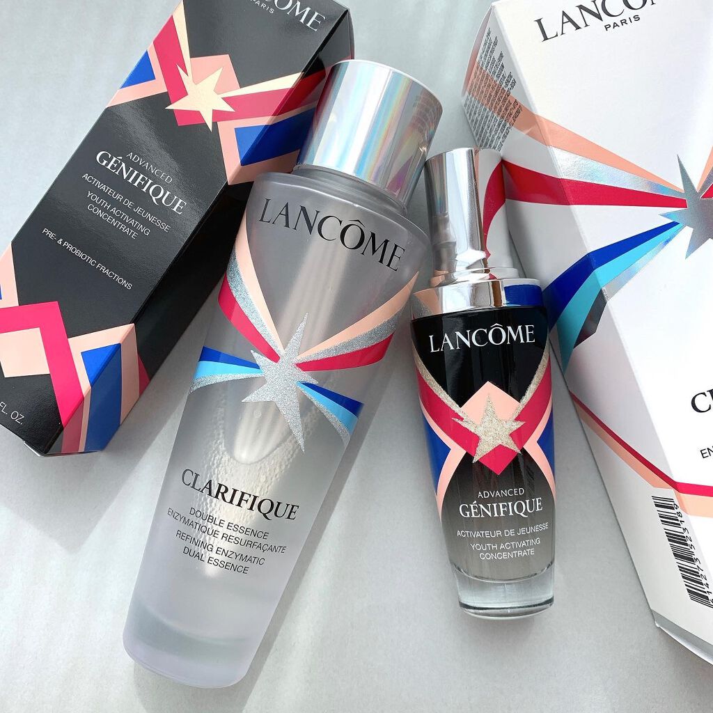 クラリフィック デュアル エッセンス ローション パワージャケットエディション/LANCOME/化粧水を使ったクチコミ（1枚目）