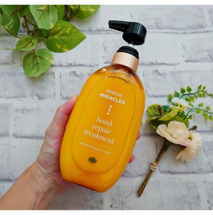 ボンドリペアシリーズ モイスチャー&パワーリペア シャンプー&トリートメント/パンテーン/市販シャンプーを使ったクチコミ(3枚目)