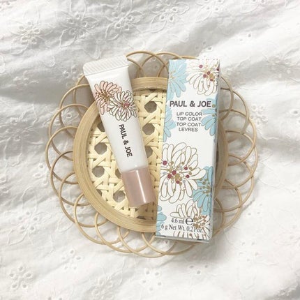 リップカラー トップ コート/PAUL & JOE BEAUTE/リップグロスを使ったクチコミ(1枚目)