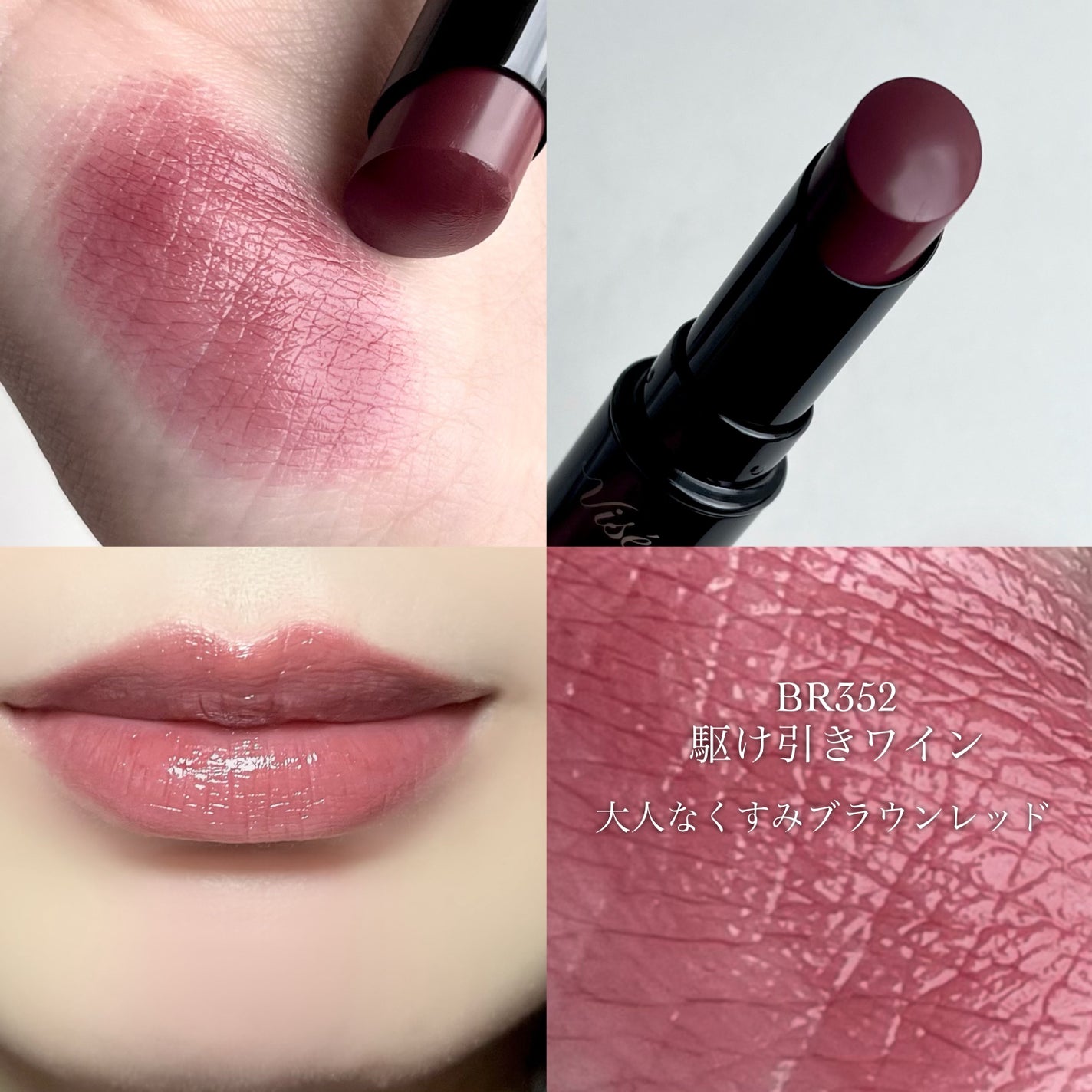 ネンマクフェイク ルージュ/Visée/口紅を使ったクチコミ(4枚目)