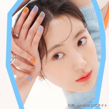 ムードペブルネイル/rom&nd/マニキュアを使ったクチコミ(6枚目)