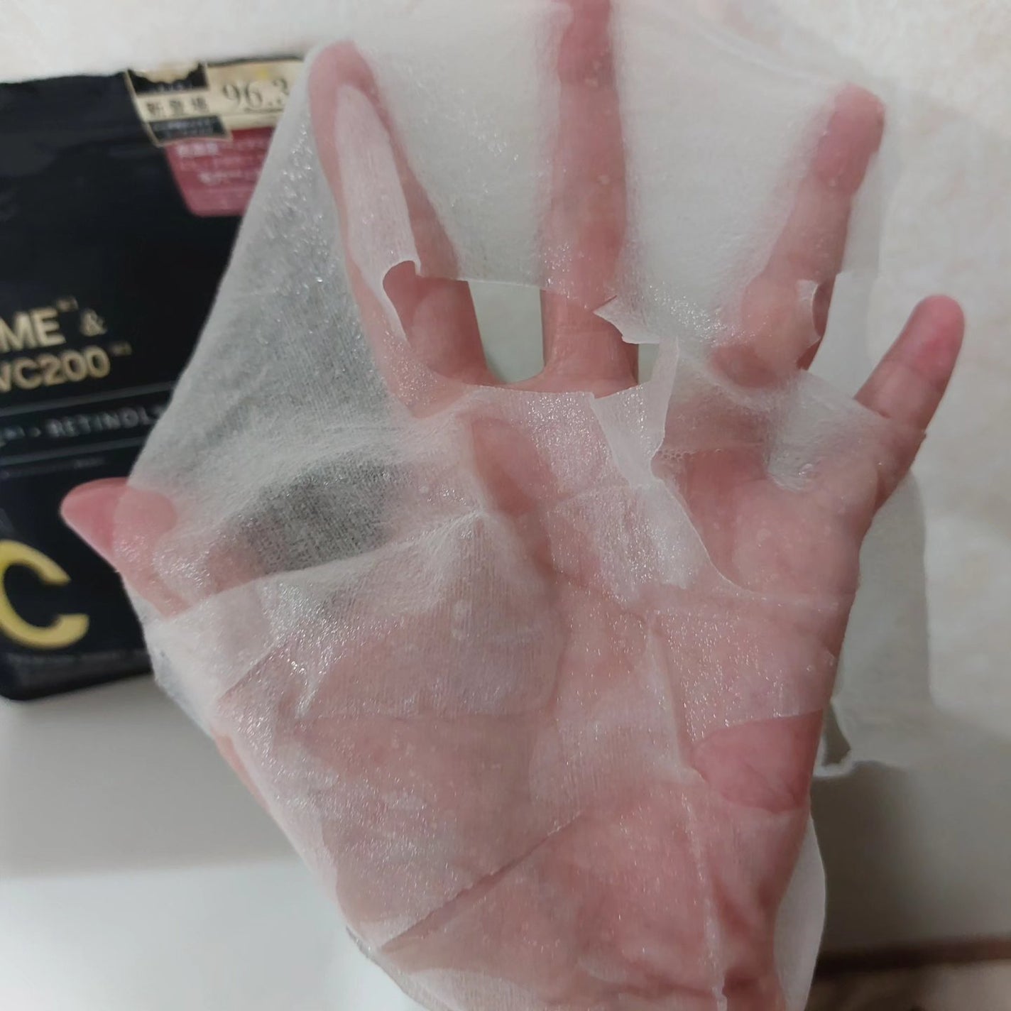 シートマスク ヒト幹細胞×VC200/CICIBELLA/シートマスク・パックを使ったクチコミ(3枚目)