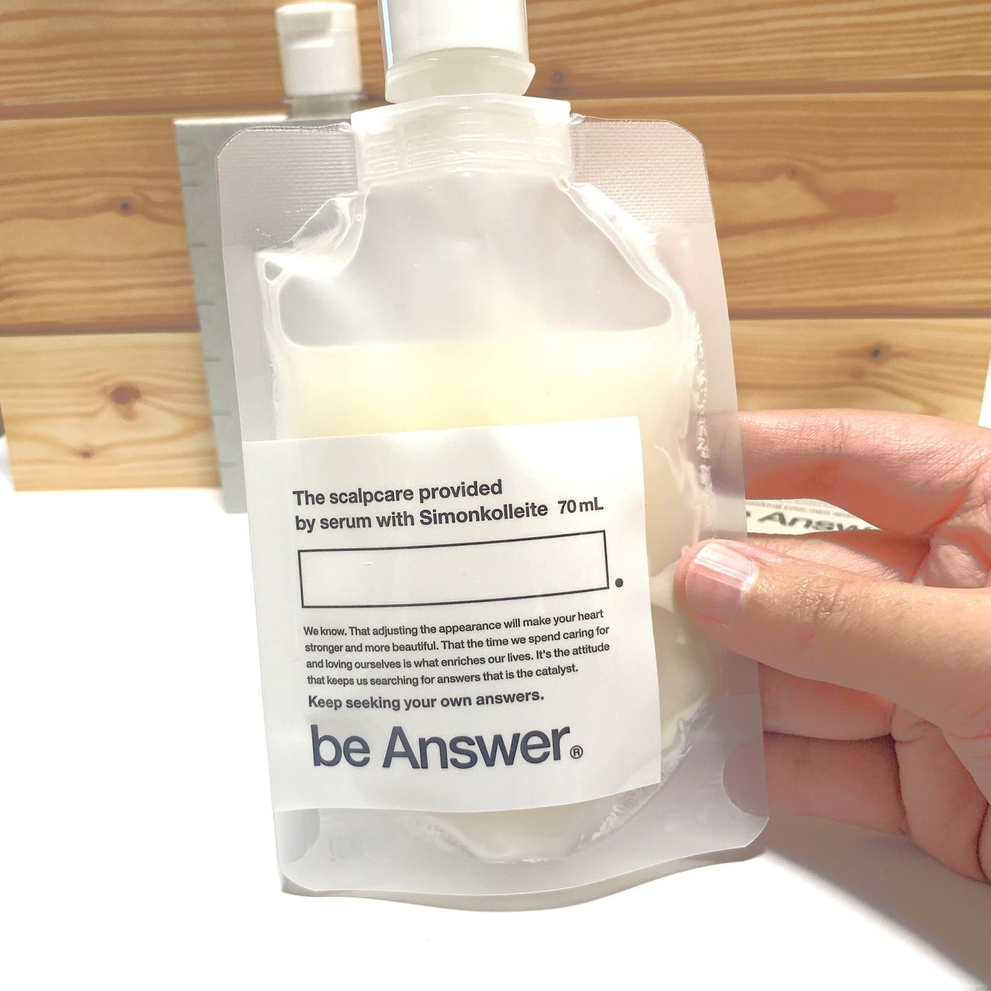 The balanced scalpcare essence スカルプケアエッセンス/ビーアンサー/頭皮ローションを使ったクチコミ(3枚目)