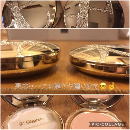 ラ プードル オートニュアンス/Elégance/プレストパウダーを使ったクチコミ(2枚目)