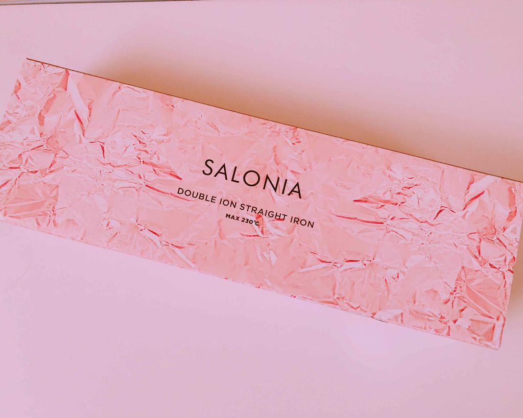 ストレートヘアアイロン/SALONIA/ストレートアイロンを使ったクチコミ(1枚目)