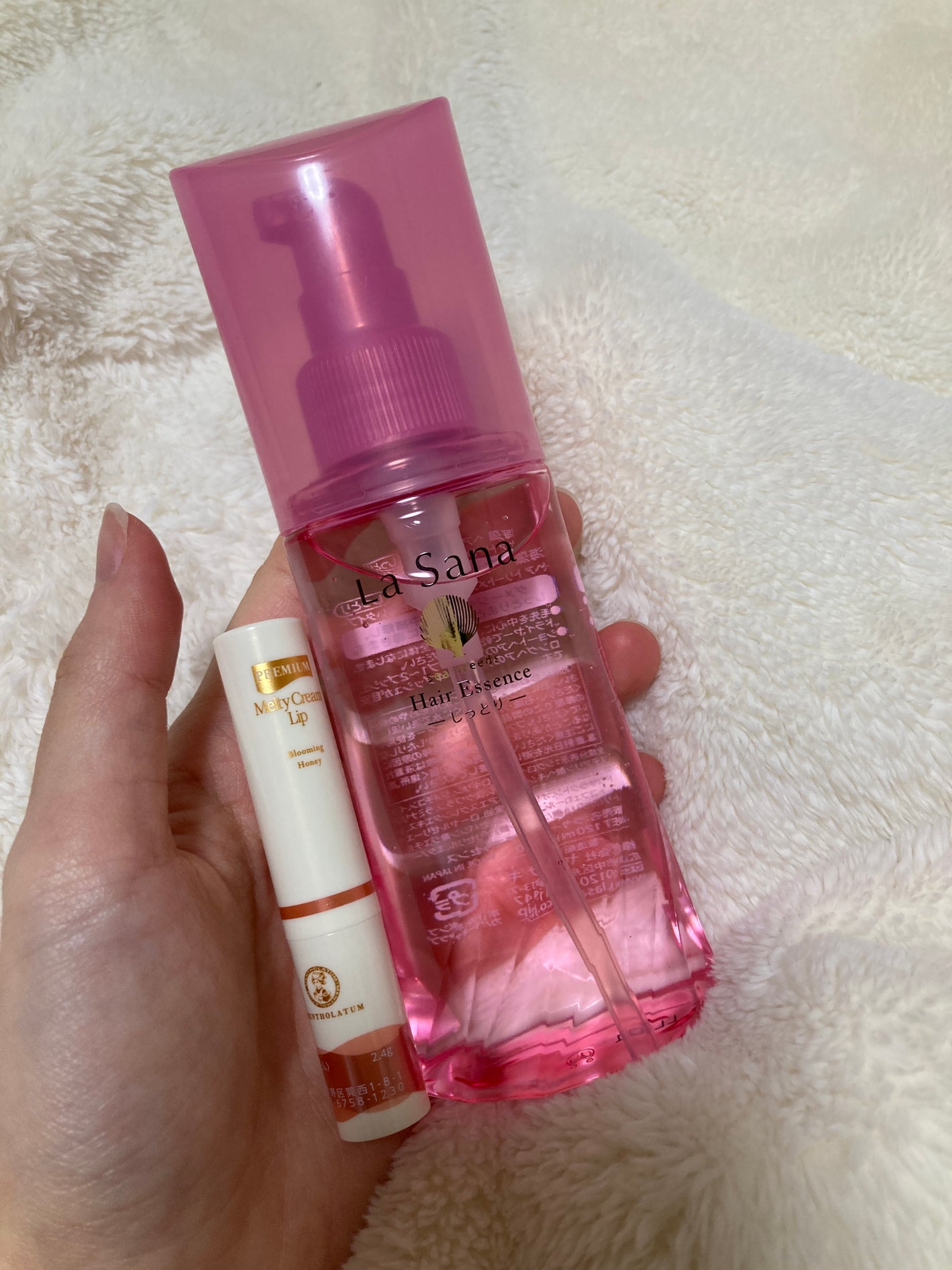 海藻 ヘア エッセンス しっとり/ラサーナ/ヘアオイルを使ったクチコミ(2枚目)