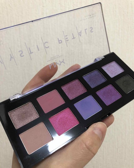 ミスティック ペタル シャドウ パレット/NYX Professional Makeup/アイシャドウパレットを使ったクチコミ(1枚目)