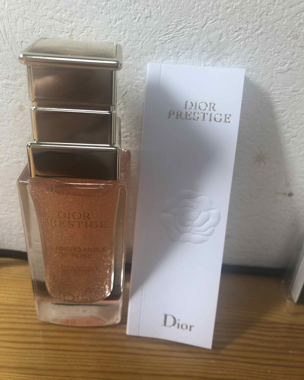 プレステージ ユイル ド ローズ/Dior/美容液を使ったクチコミ（1枚目）