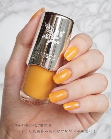 ミモザ ネイル/DECORTÉ/マニキュアを使ったクチコミ(3枚目)